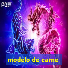 modelo de carne